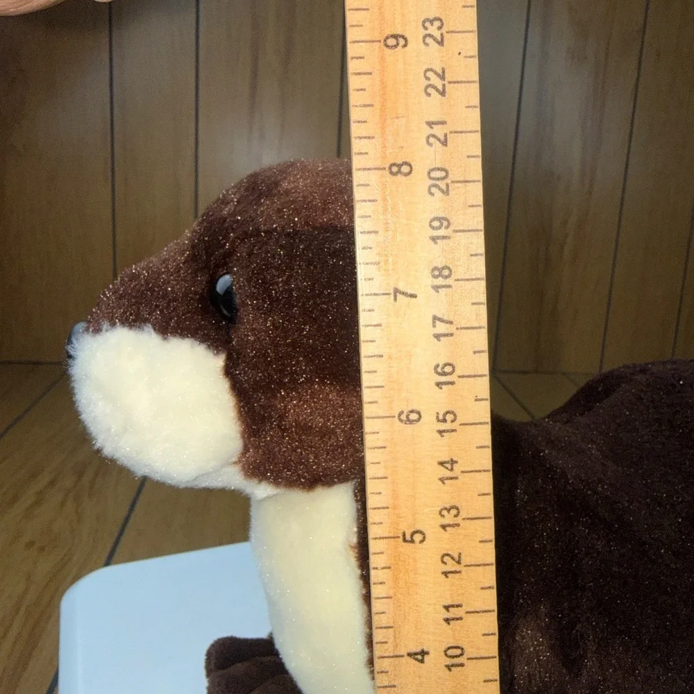 Aurora Destination Nation Brown River Otter Plush Stuffed Animal 18